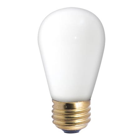 Bulbrite 11-Watt S14 White Dimmable Warm White Light Incandescent Light Bulb, 25PK 861313